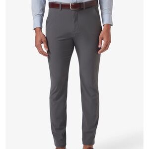 Mizzen+Main Helsman Chino Pant Charcoal Grey Size 33